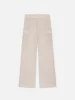 The Stripe Utility Pant -- Cream Multi sold by Frame Denim