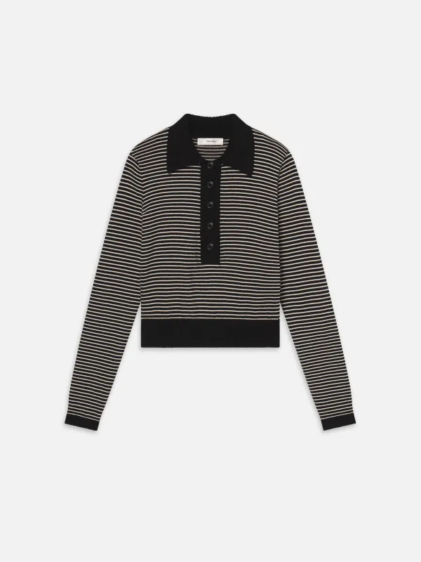 The Graduate Sweater -- Black Multi sold by Frame Denim