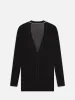 The Varsity Cardigan -- Black Multi sold by Frame Denim