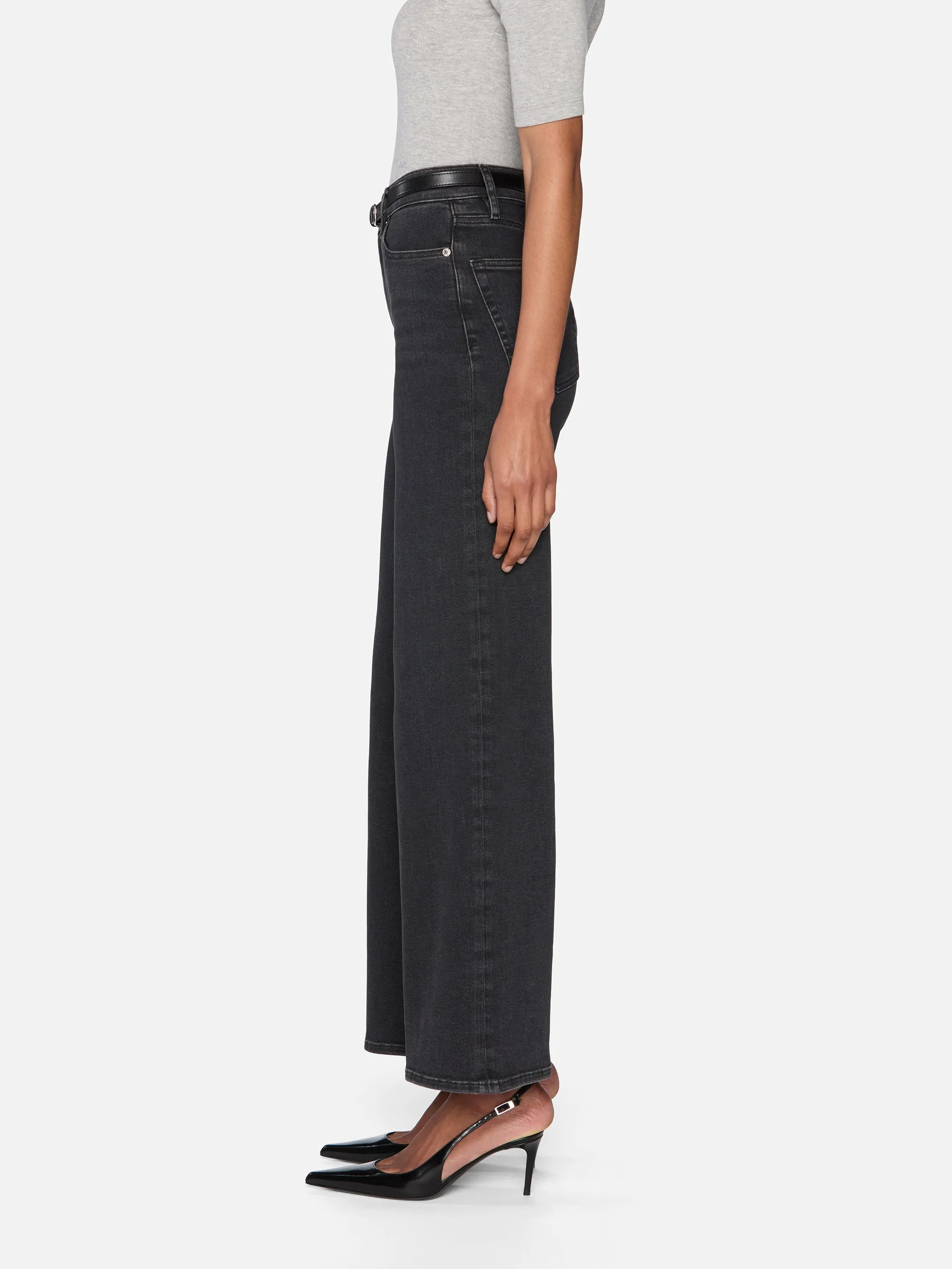 Le Slim Palazzo -- Destroyer sold by Frame Denim product image thumbnail 4