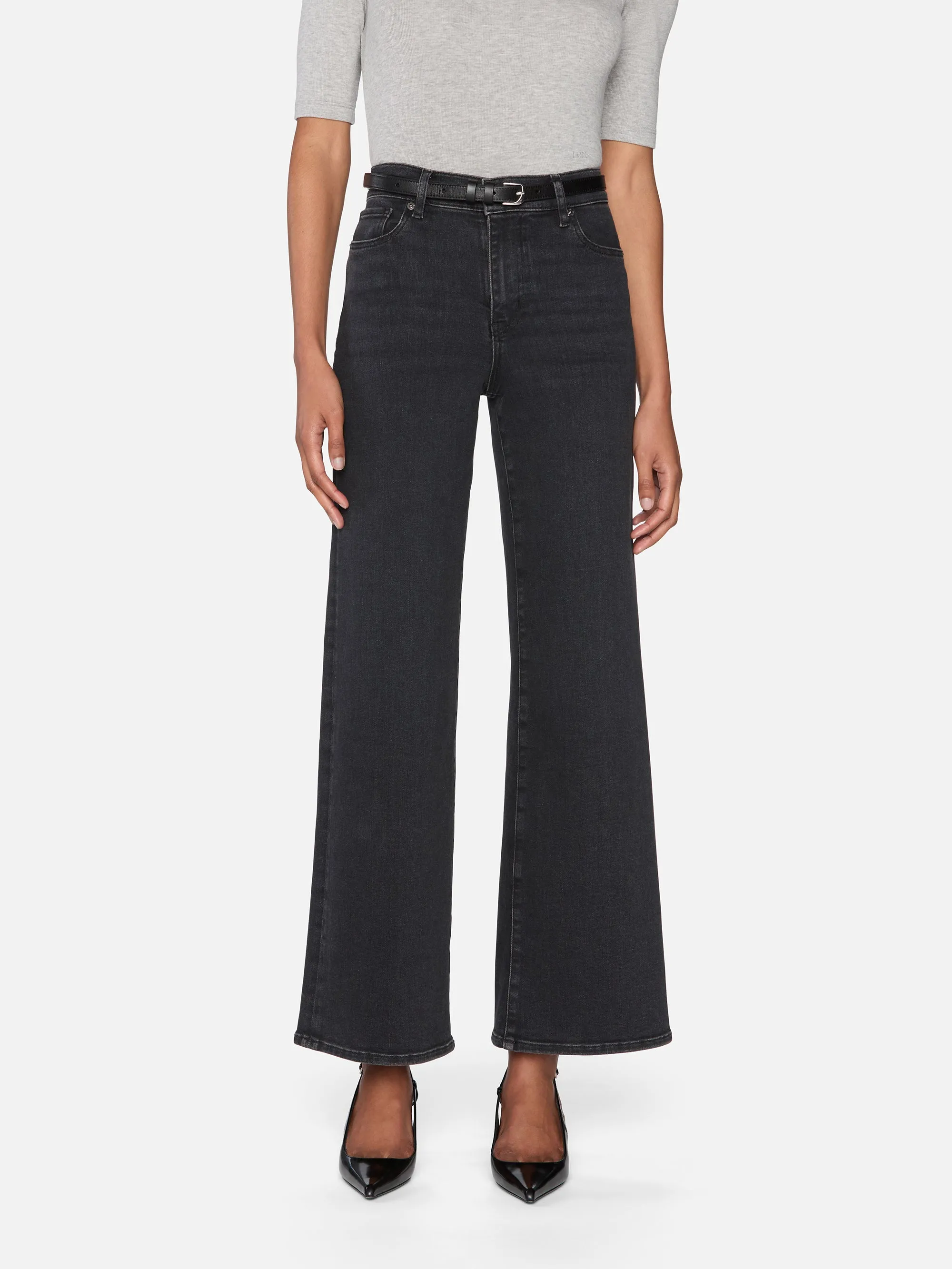 Le Slim Palazzo -- Destroyer sold by Frame Denim product image thumbnail 2