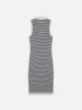 The Bold Stripe Dress -- Navy Multi sold by Frame Denim