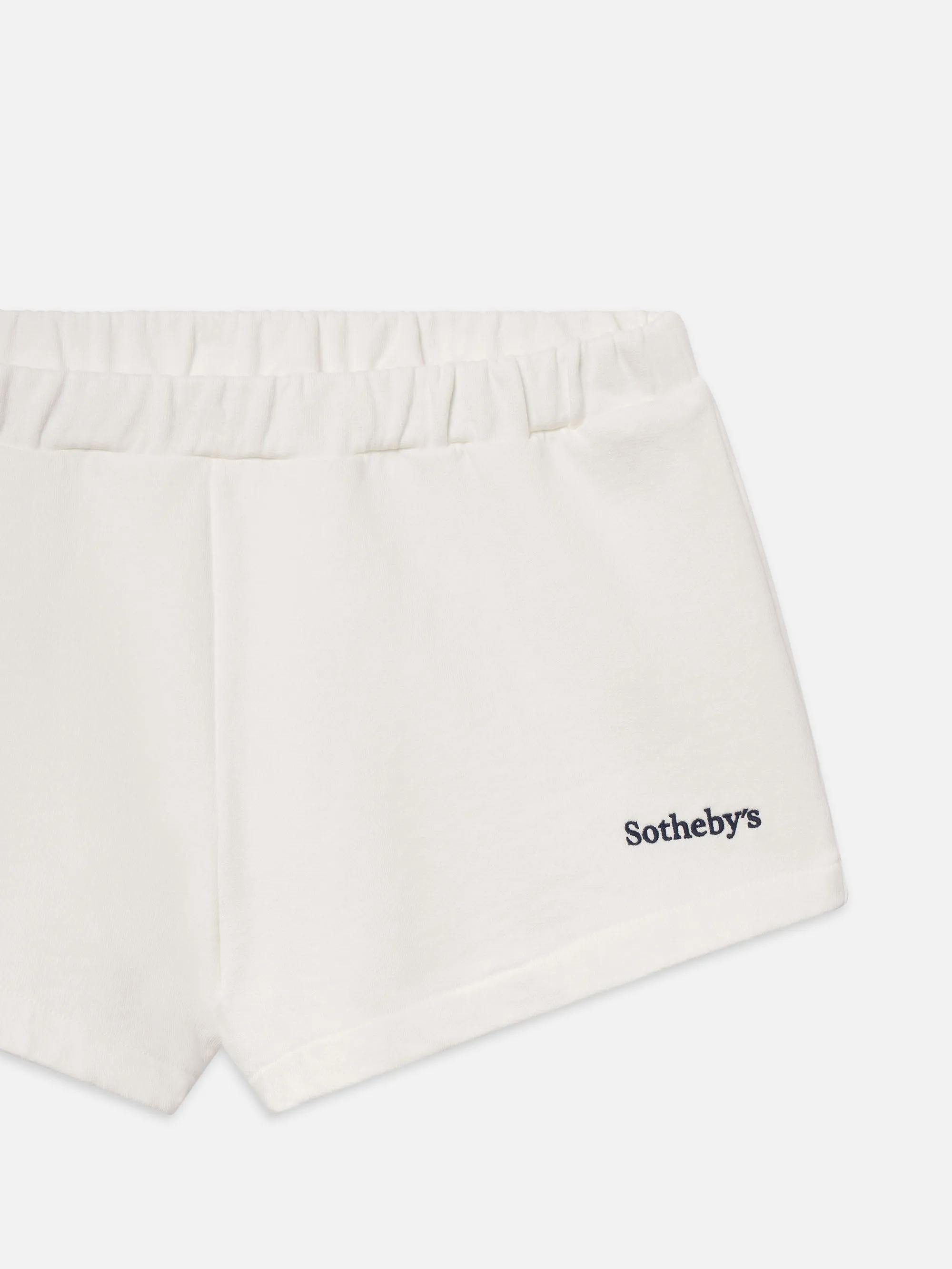Sotheby’s Women's Sweat Short -- Cream sold by Frame Denim product image thumbnail 4