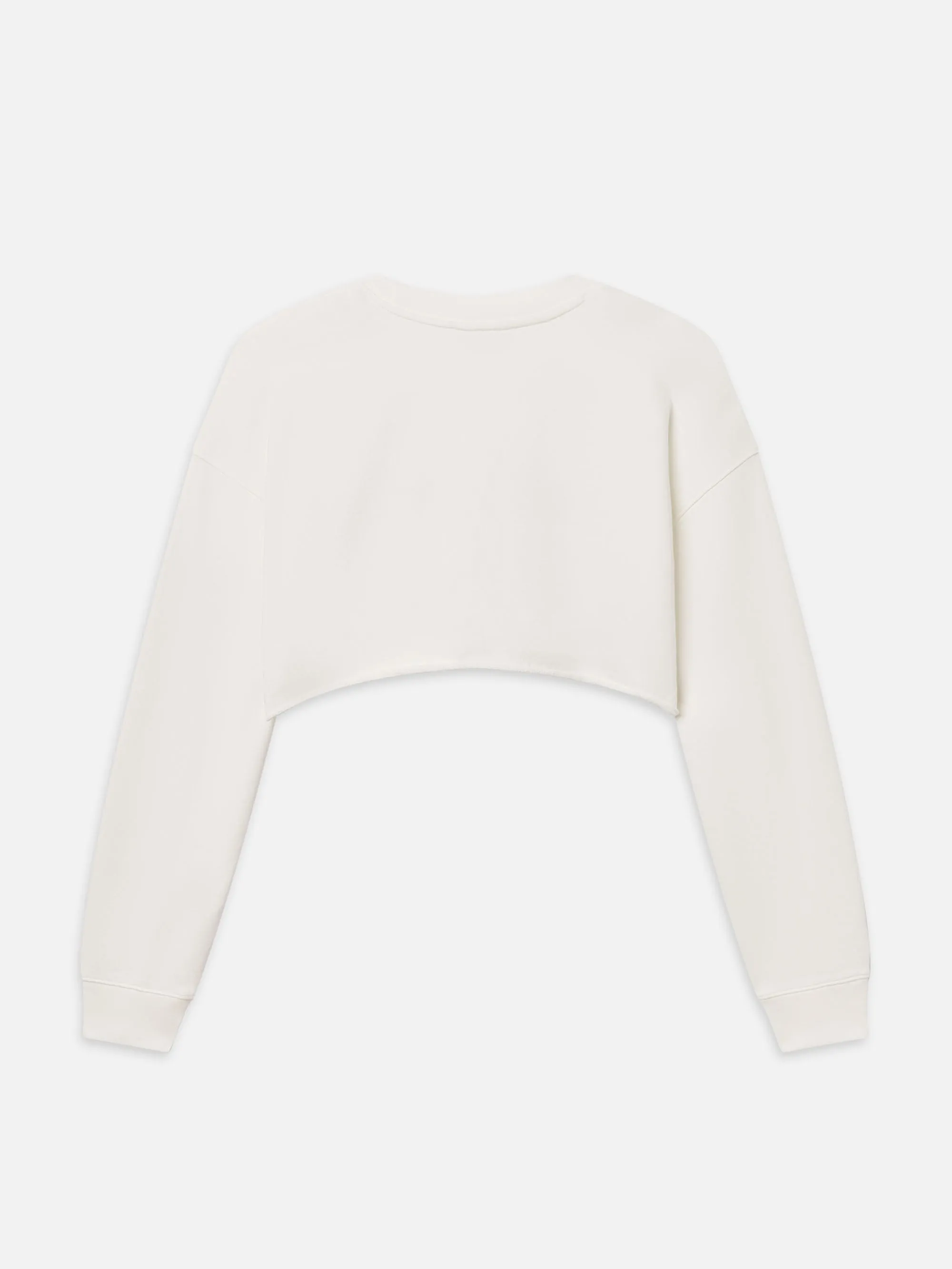 Sotheby’s Women's Cropped Sweatshirt -- Cream sold by Frame Denim product image thumbnail 4