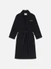 Sotheby’s Unisex Terry Bathrobe -- Navy sold by Frame Denim