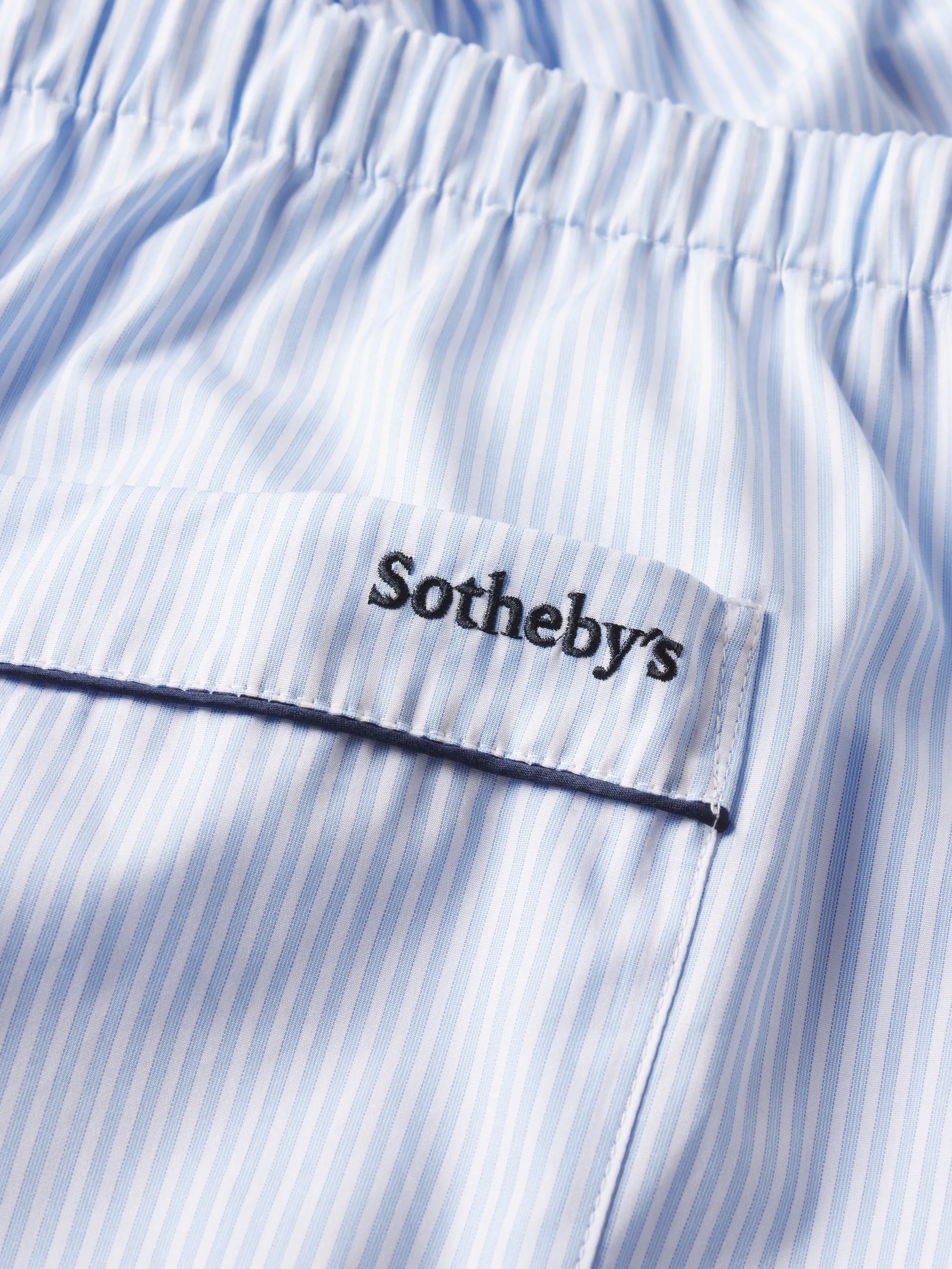 Sotheby's Unisex Pajama Pant -- Blue Stripe sold by Frame Denim product image thumbnail 3