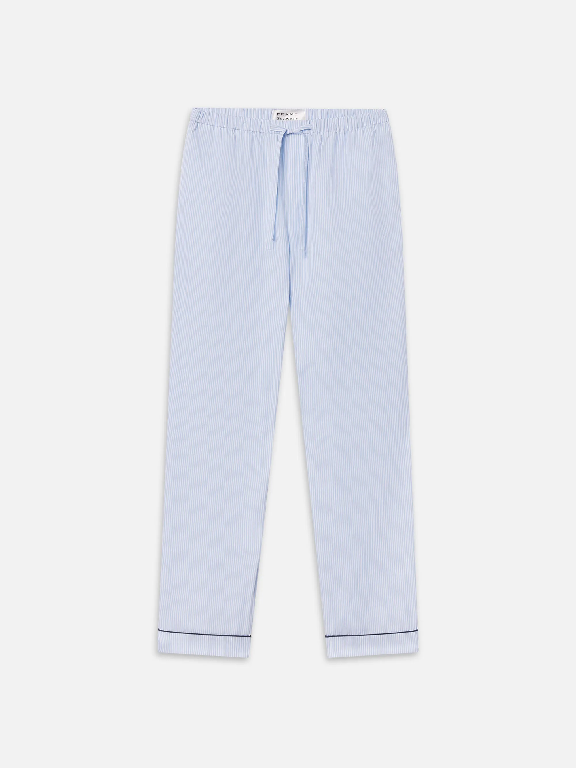 Sotheby's Unisex Pajama Pant -- Blue Stripe sold by Frame Denim