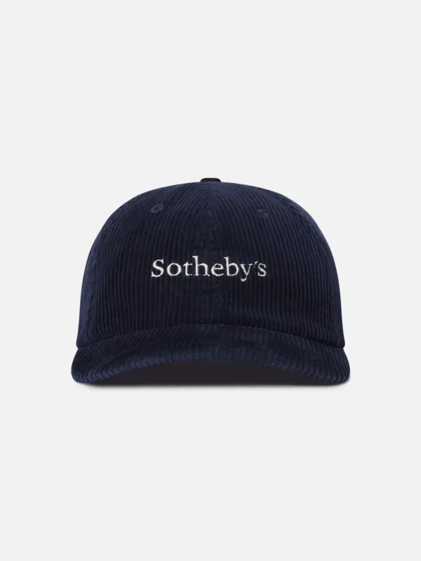 Sotheby's Corduroy Cap -- Navy sold by Frame Denim