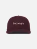 Sotheby's Baseball Cap -- Burgundy sold by Frame Denim