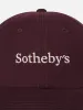 Sotheby's Baseball Cap -- Burgundy sold by Frame Denim