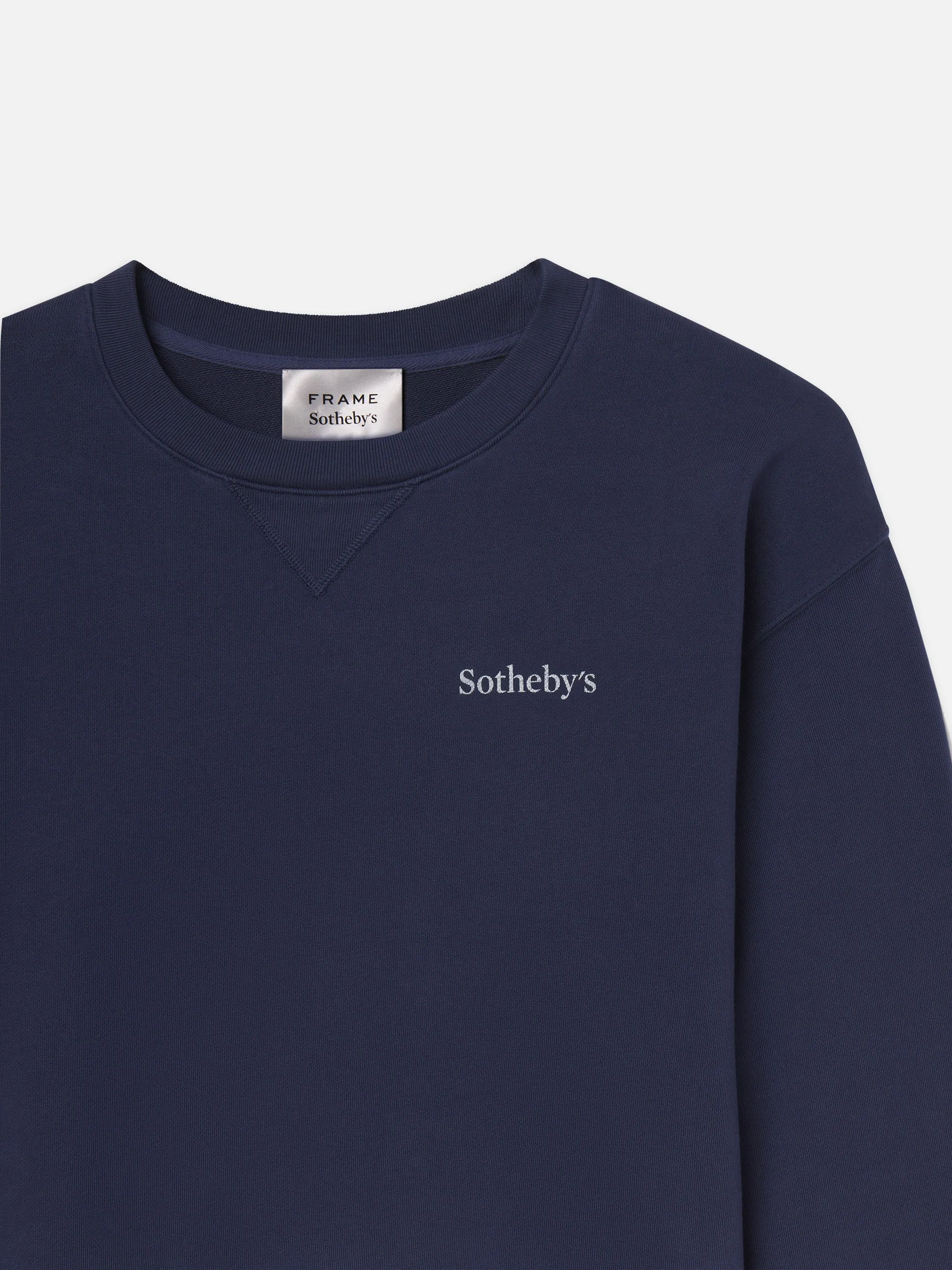 Sotheby's Unisex Crewneck Sweatshirt -- Navy sold by Frame Denim product image thumbnail 4