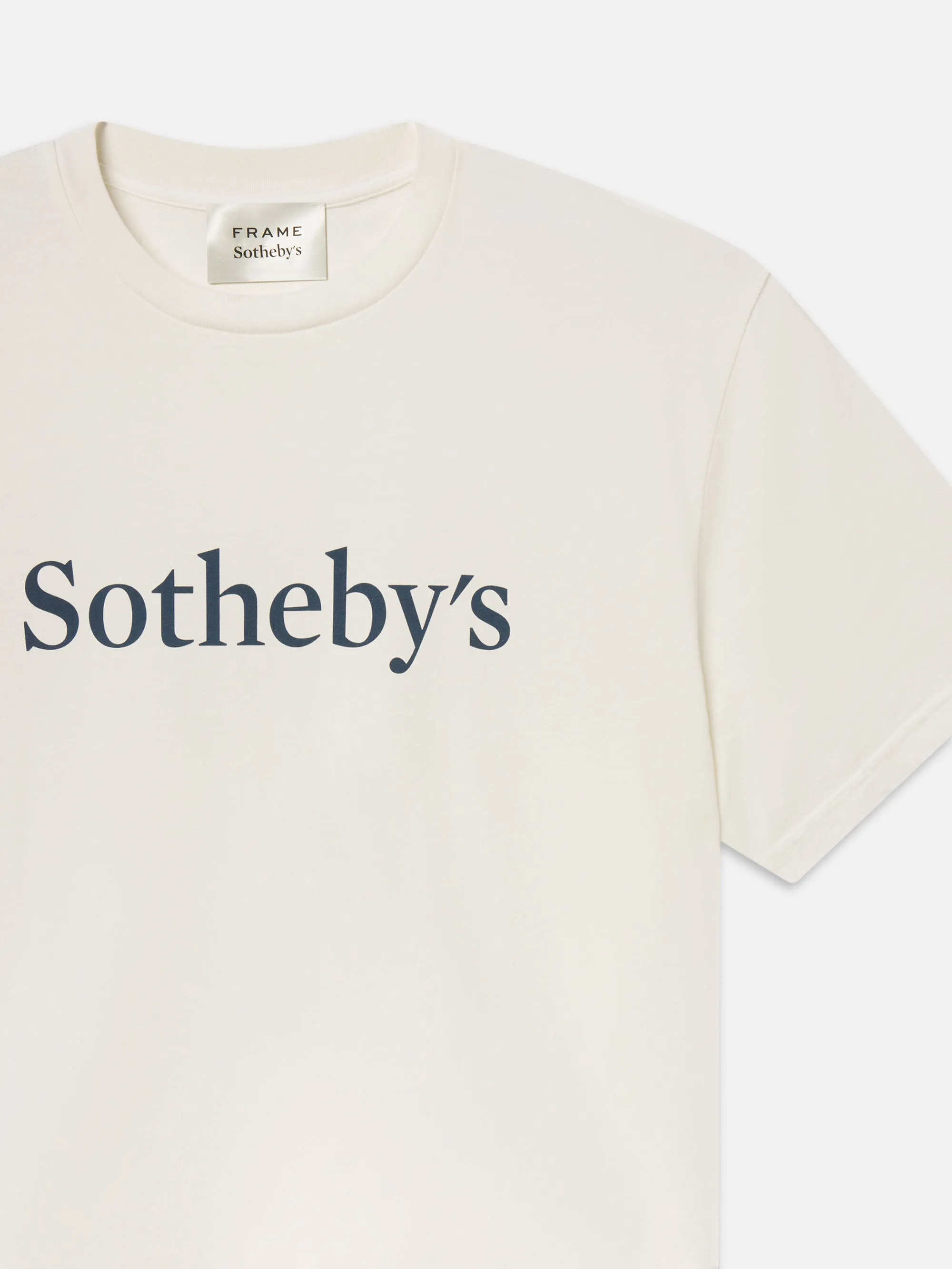 Sotheby's Unisex Classic Tee -- White sold by Frame Denim product image thumbnail 3