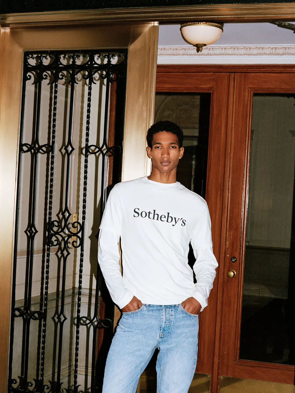 Sotheby's Unisex Classic Tee -- White sold by Frame Denim product image thumbnail 2
