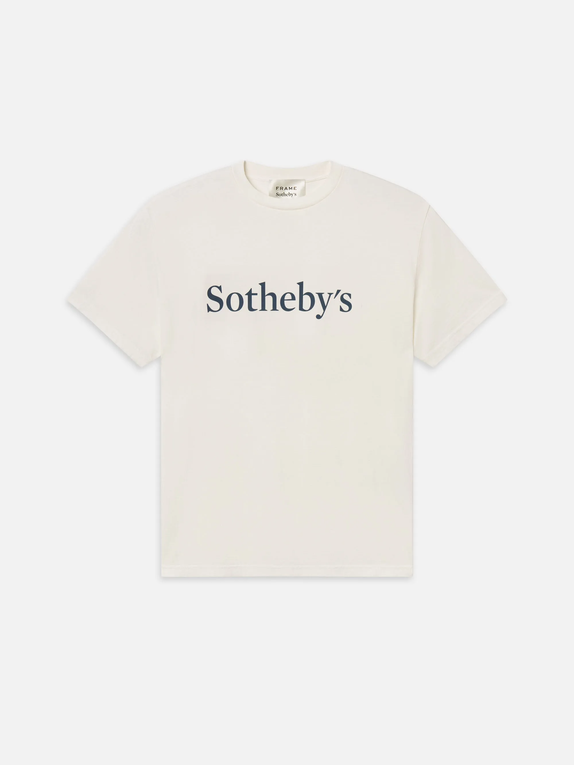 Sotheby's Unisex Classic Tee -- White sold by Frame Denim