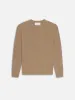 Rib Crewneck Sweater -- Light Brown sold by Frame Denim