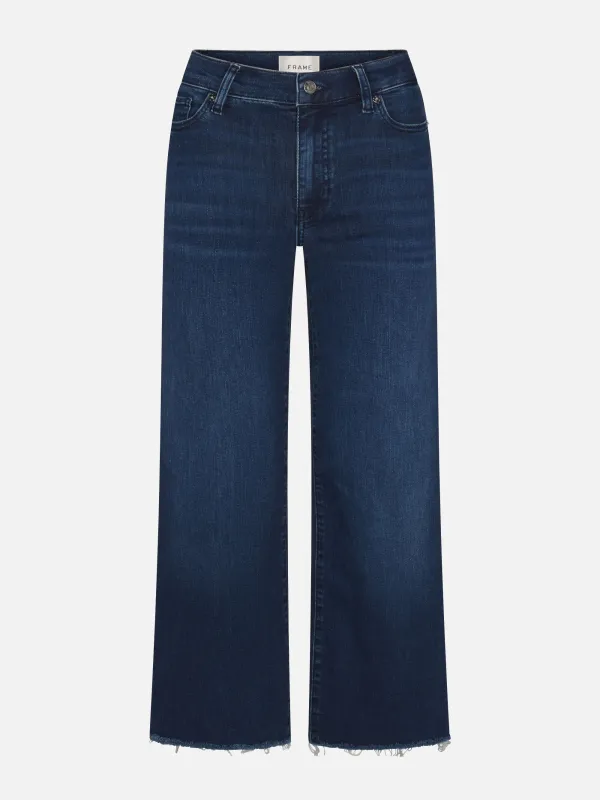 Le Slim Palazzo Crop -- Keepsake Raw Fray sold by Frame Denim