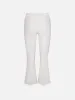 Le Crop Mini Boot -- White Raw Fray sold by Frame Denim