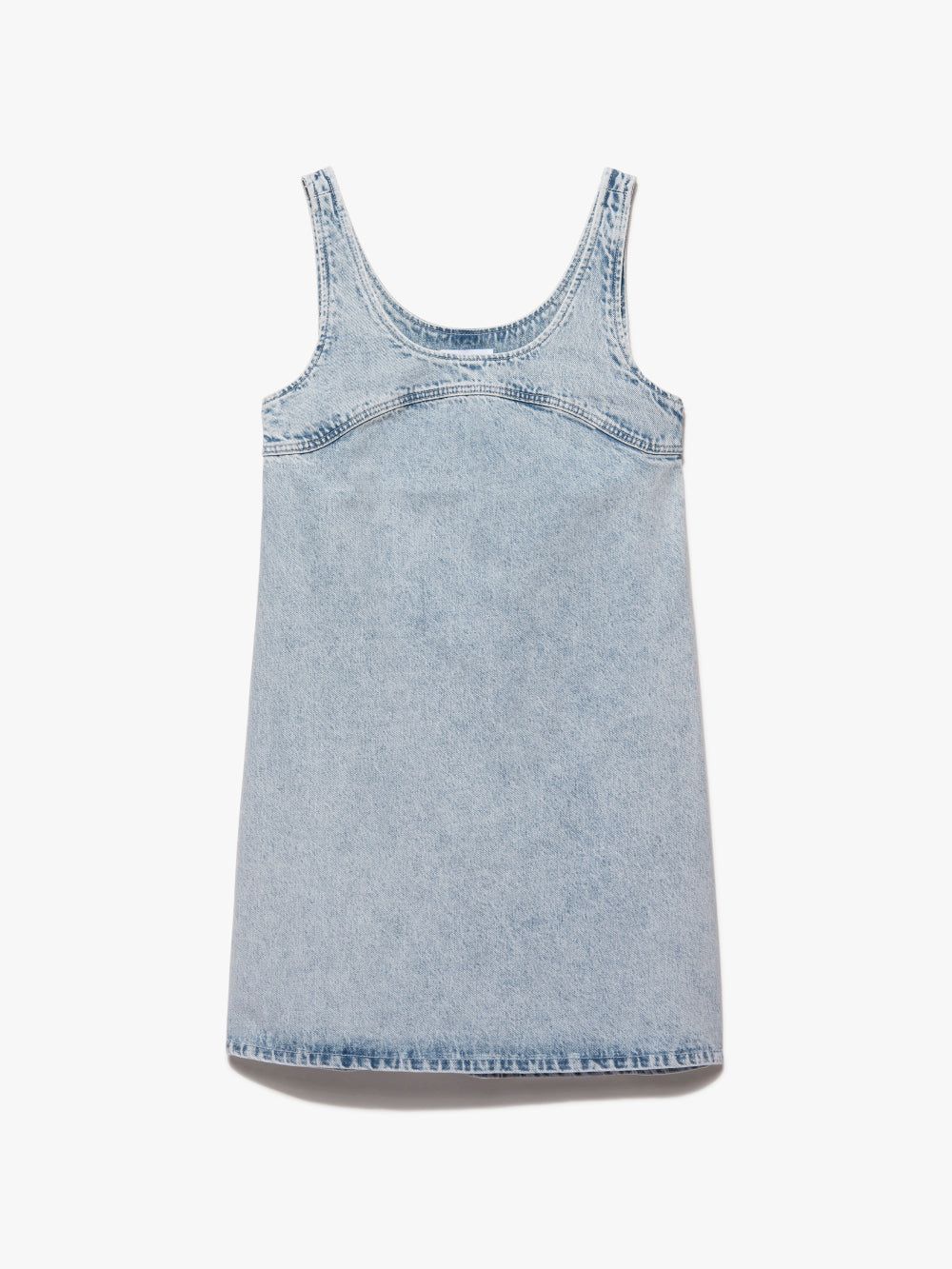 Micro Flare Denim Dress -- Getaway sold by Frame Denim