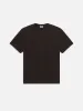 Light Cotton Tee -- Dark Chocolate sold by Frame Denim