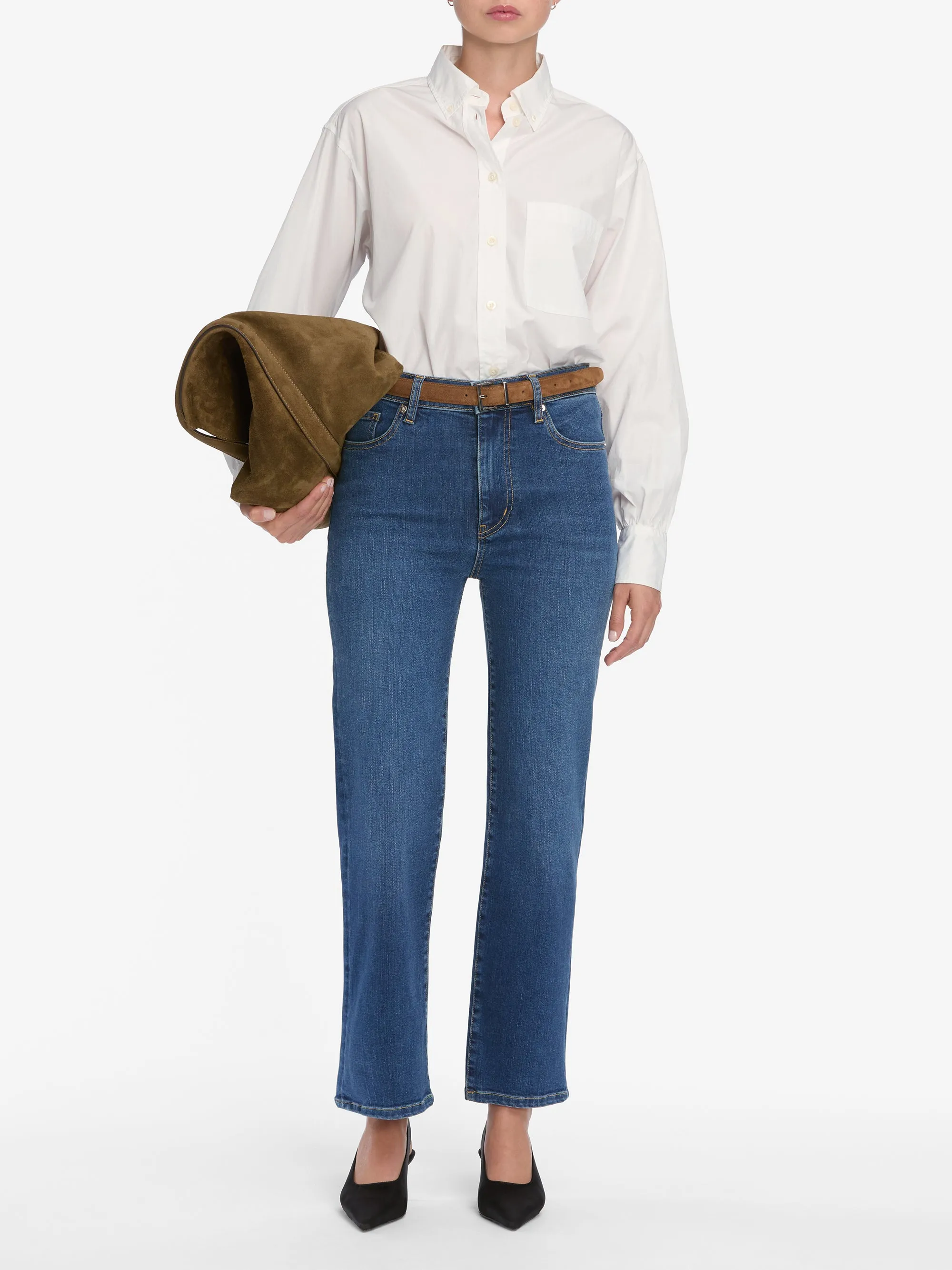 Le Pixie Sleek Straight -- Femma sold by Frame Denim product image thumbnail 2