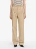 The Pleated Stilt Trouser -- Light Khaki sold by Frame Denim