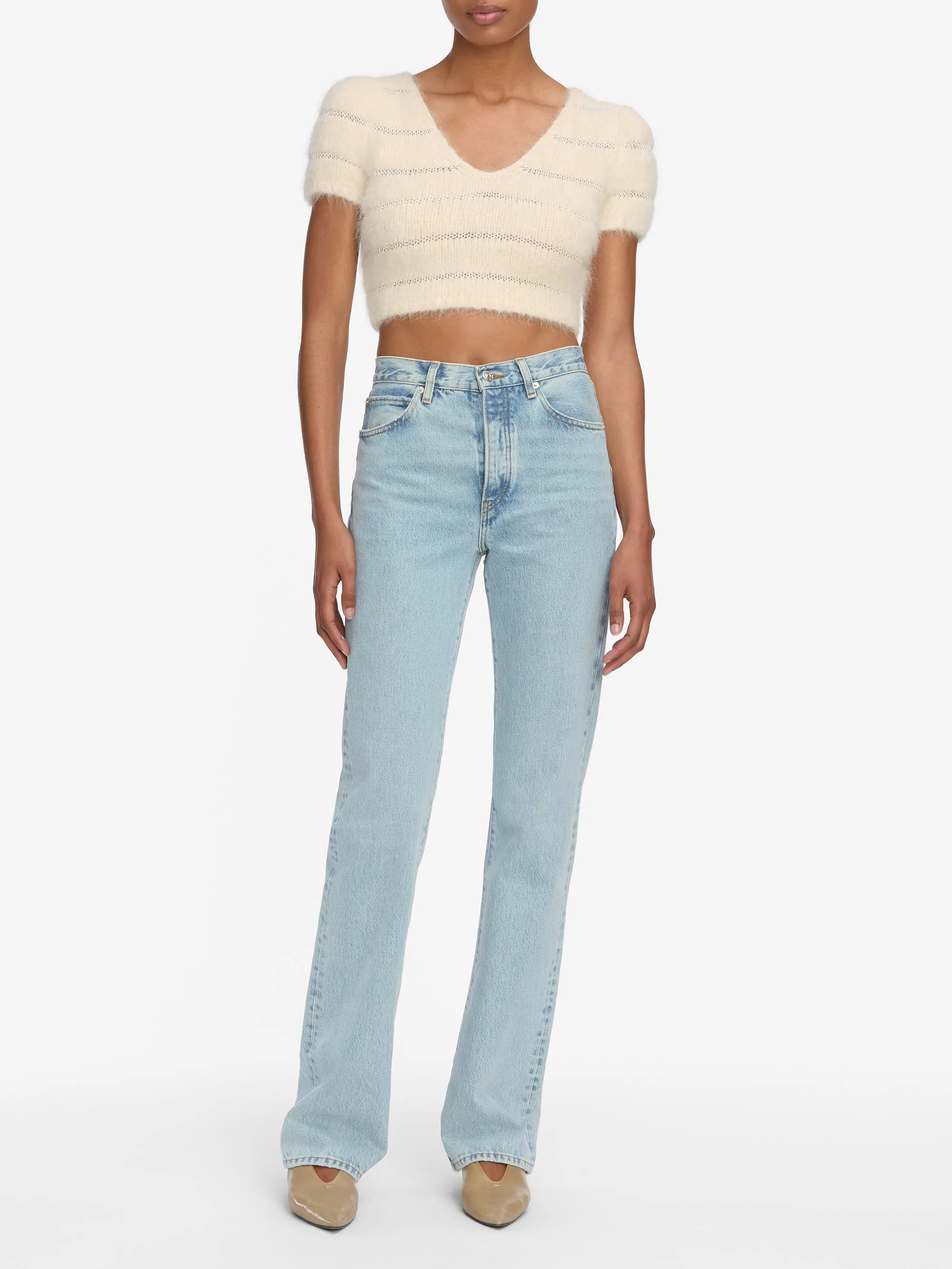 The Cloud Sweater -- Cream sold by Frame Denim product image thumbnail 2