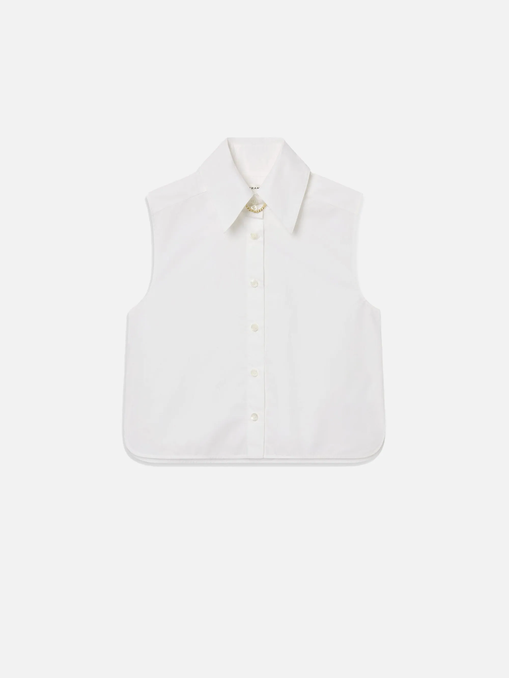 The Prep Shirt -- White sold by Frame Denim