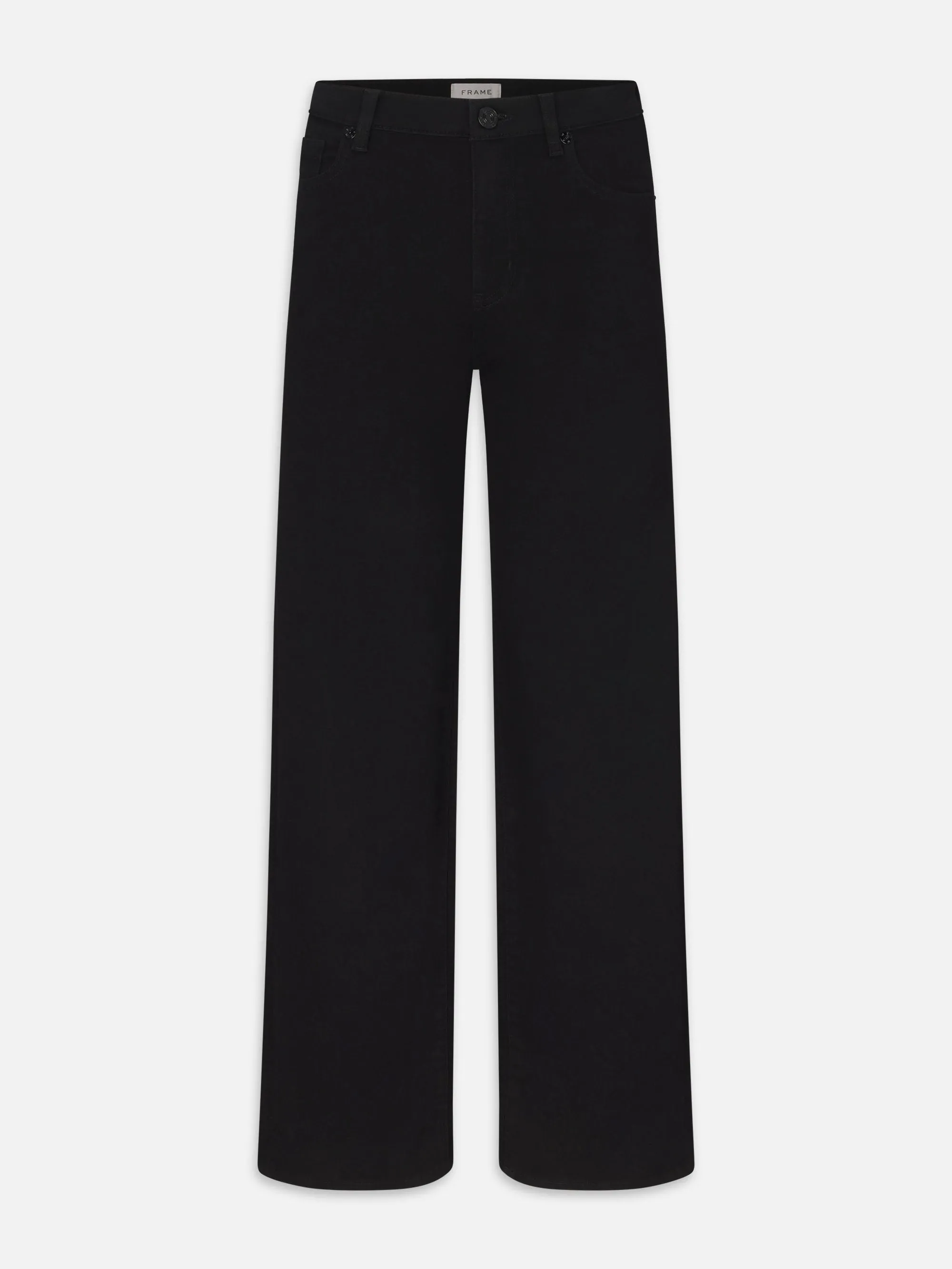 Le Slim Palazzo -- Black sold by Frame Denim