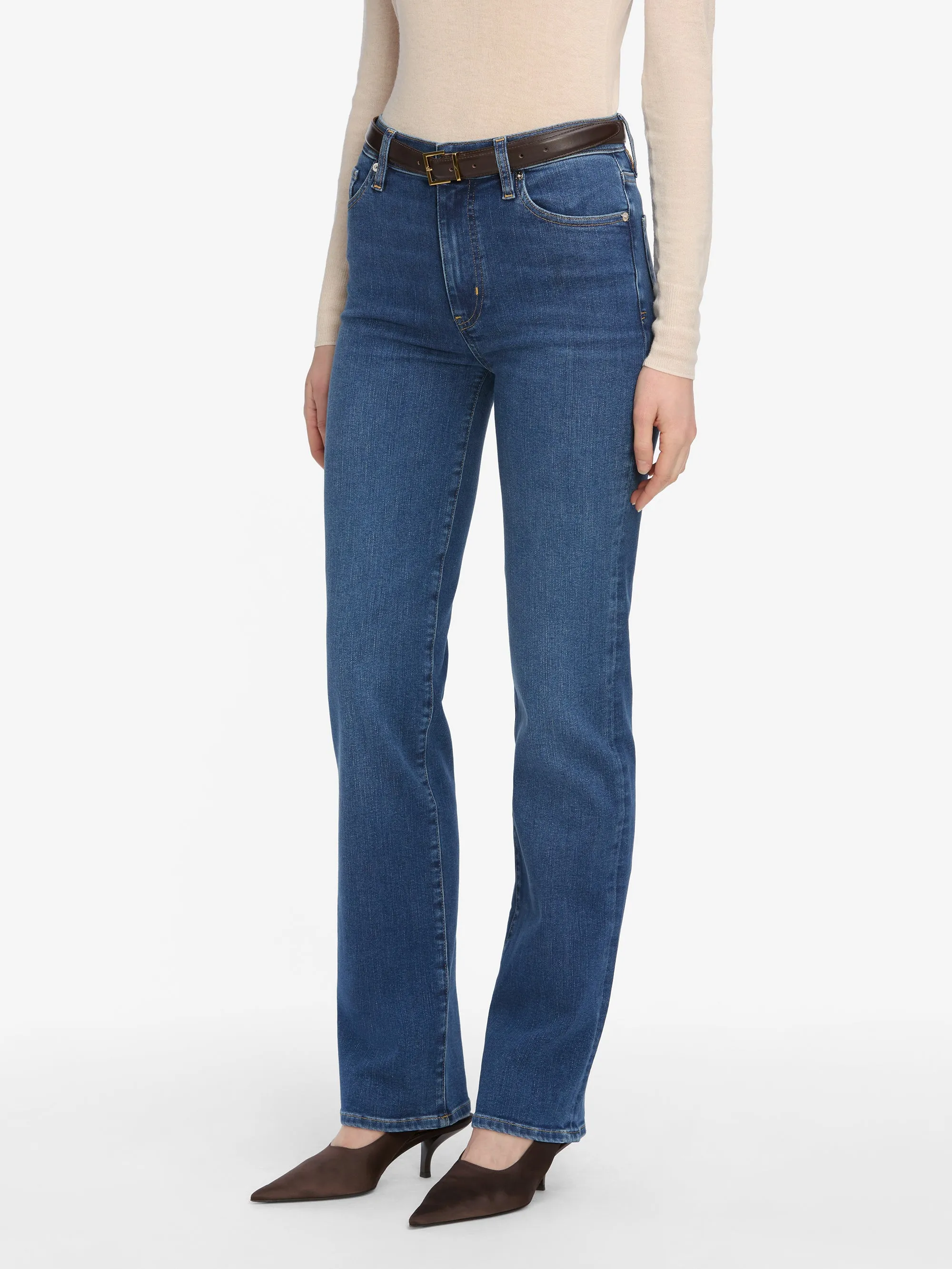 Le Sleek Straight Long -- Femma sold by Frame Denim product image thumbnail 5