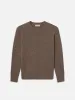 Yak Blend Sweater -- Dark Taupe sold by Frame Denim
