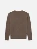 Yak Blend Sweater -- Dark Taupe sold by Frame Denim