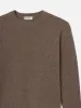 Yak Blend Sweater -- Dark Taupe sold by Frame Denim