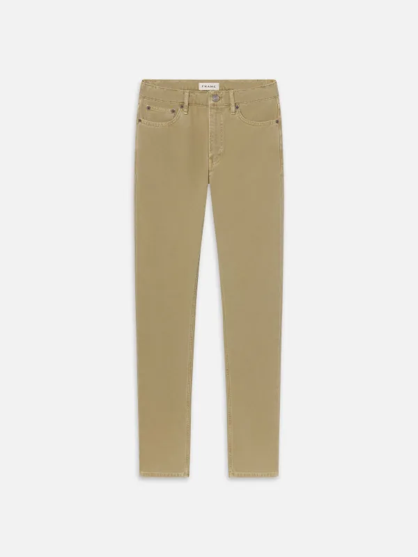 The Straight Jean -- Antique French Beige sold by Frame Denim