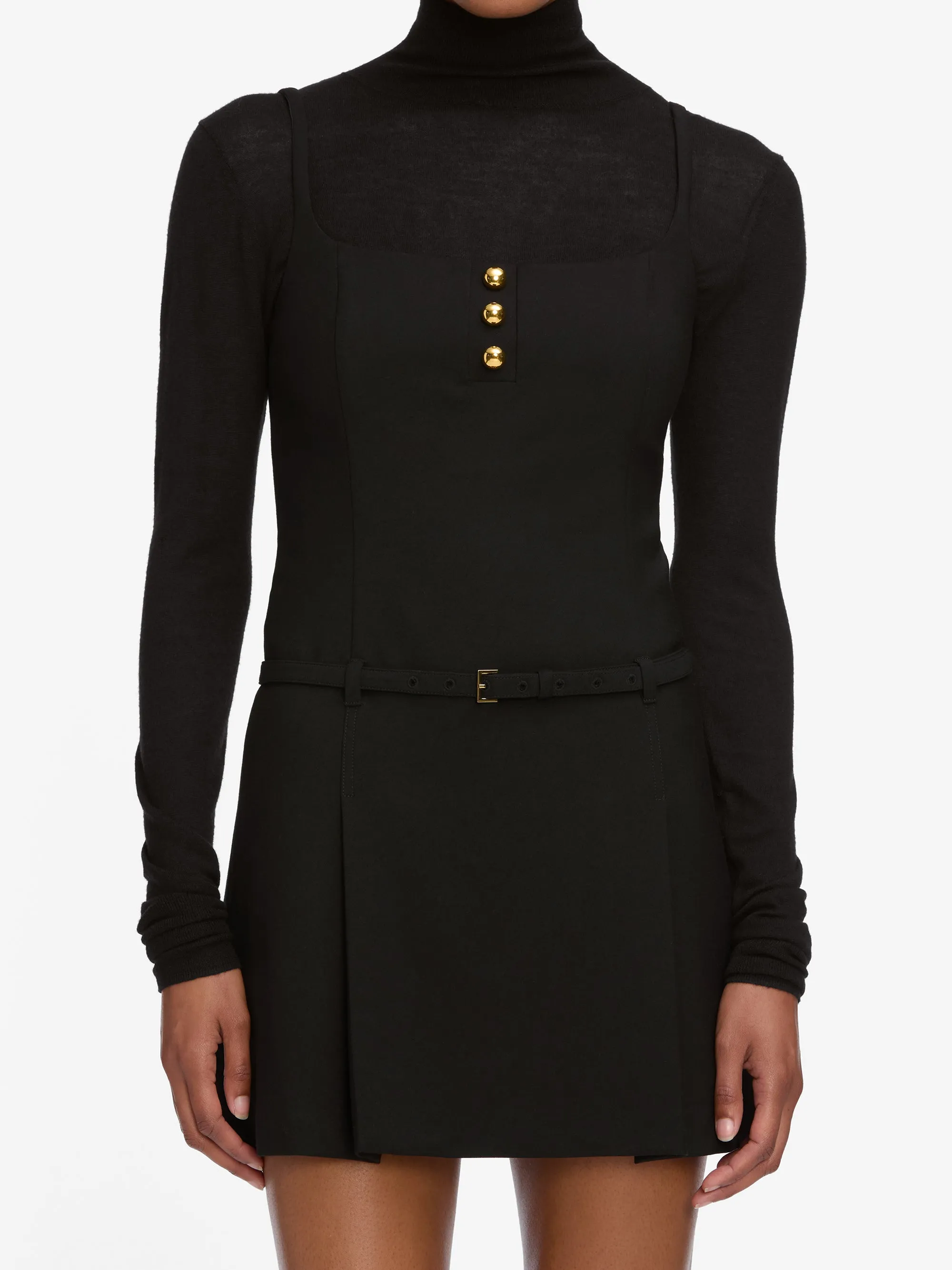 The Mod Dress -- Black sold by Frame Denim product image thumbnail 3