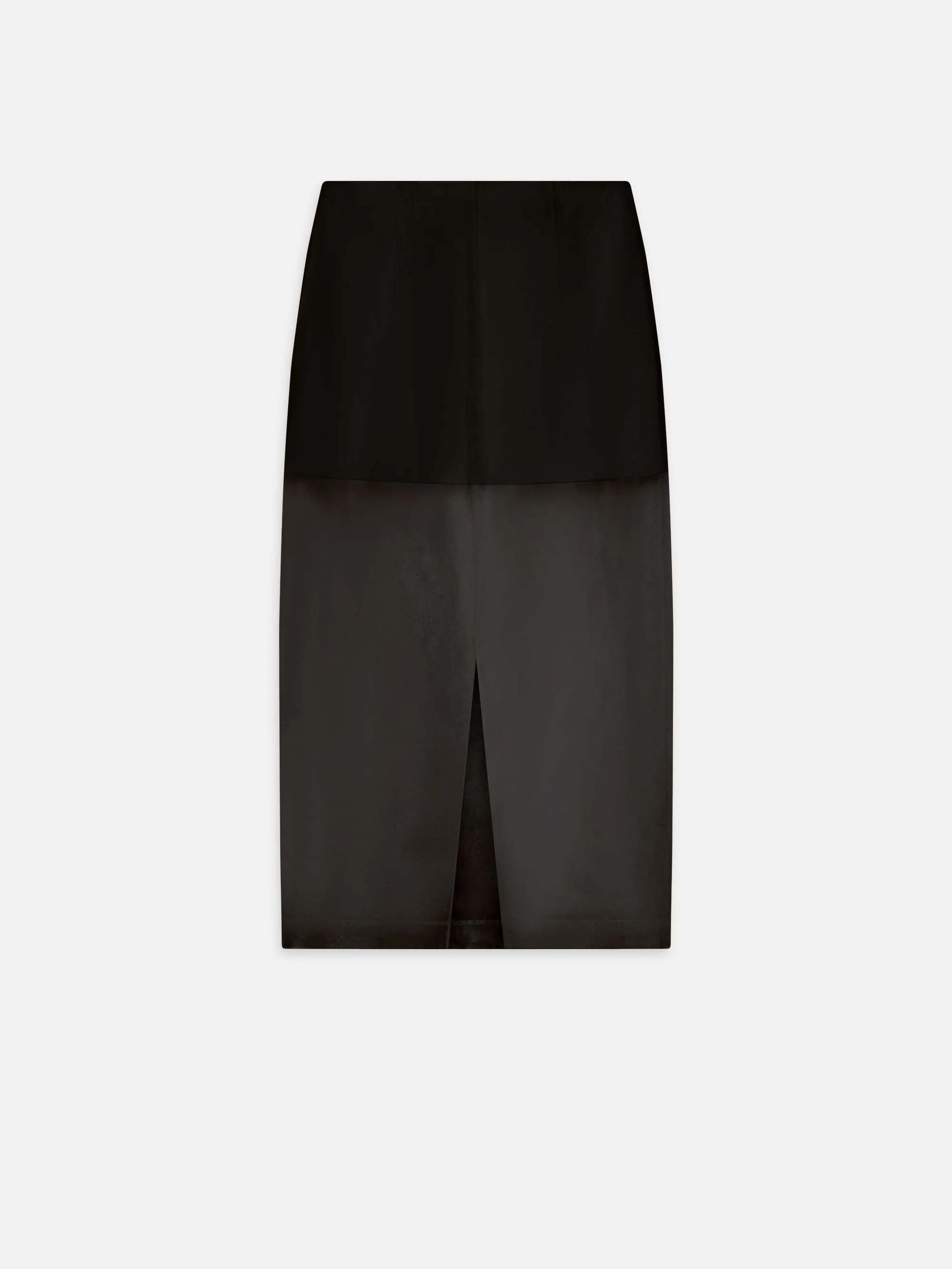 The Silk Organza Skirt -- Black sold by Frame Denim product image thumbnail 3