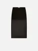 The Silk Organza Skirt -- Black sold by Frame Denim