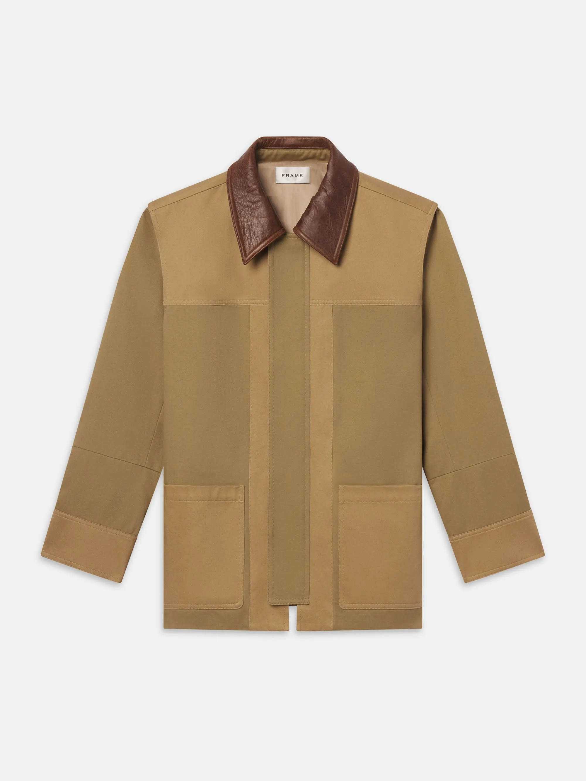 The Chore Jacket -- Khaki sold by Frame Denim