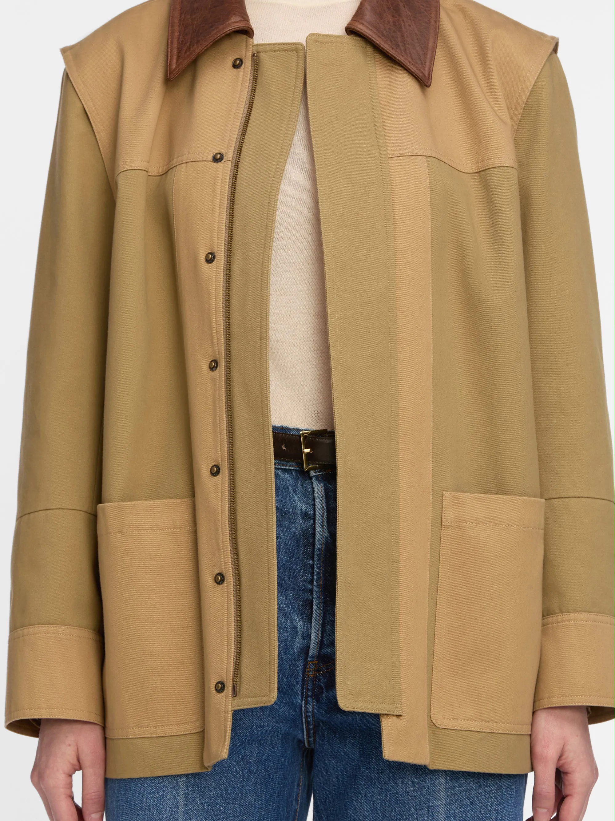 The Chore Jacket -- Khaki sold by Frame Denim product image thumbnail 4