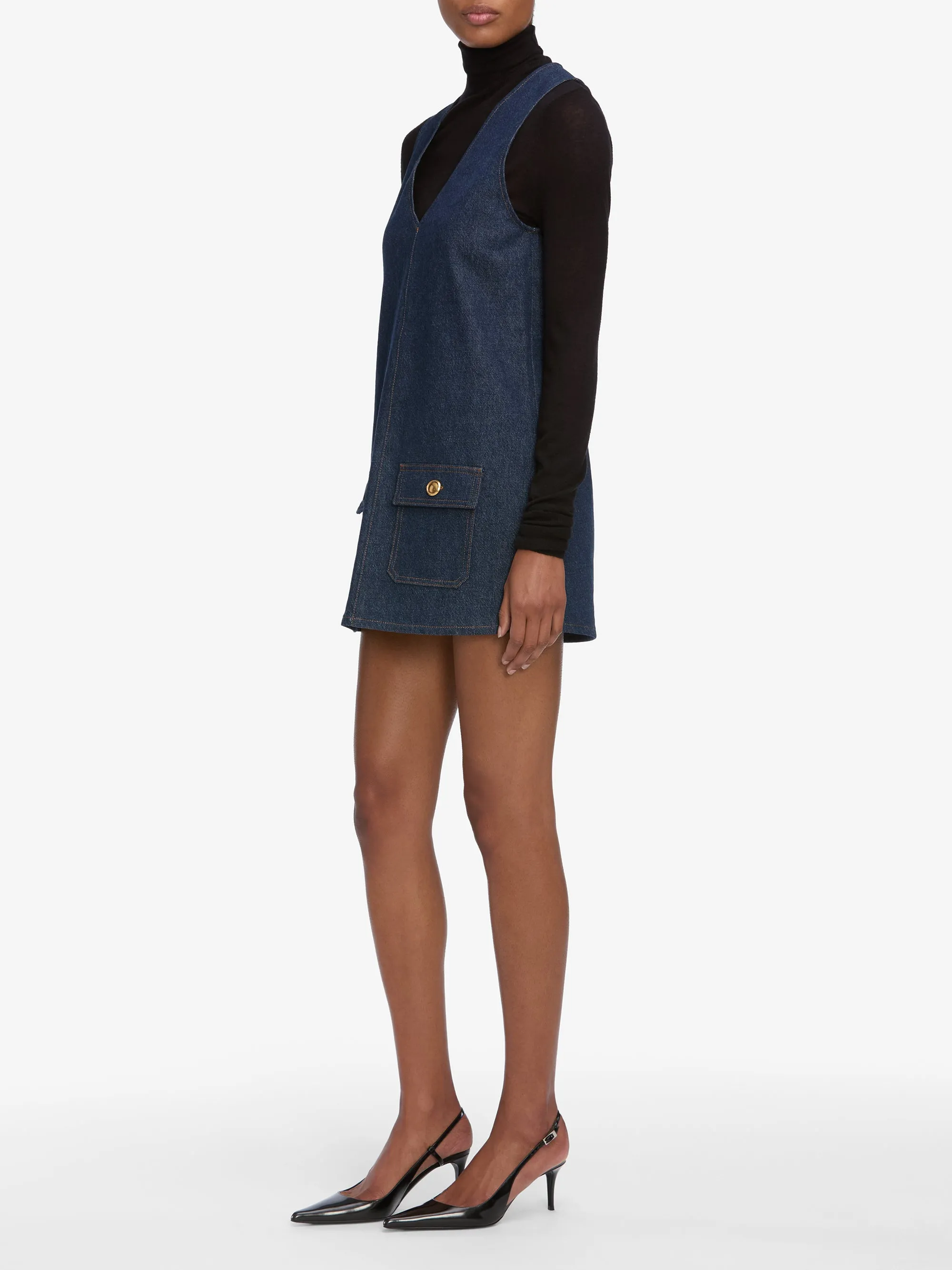 The Pinafore Dress -- Alchemy sold by Frame Denim product image thumbnail 4