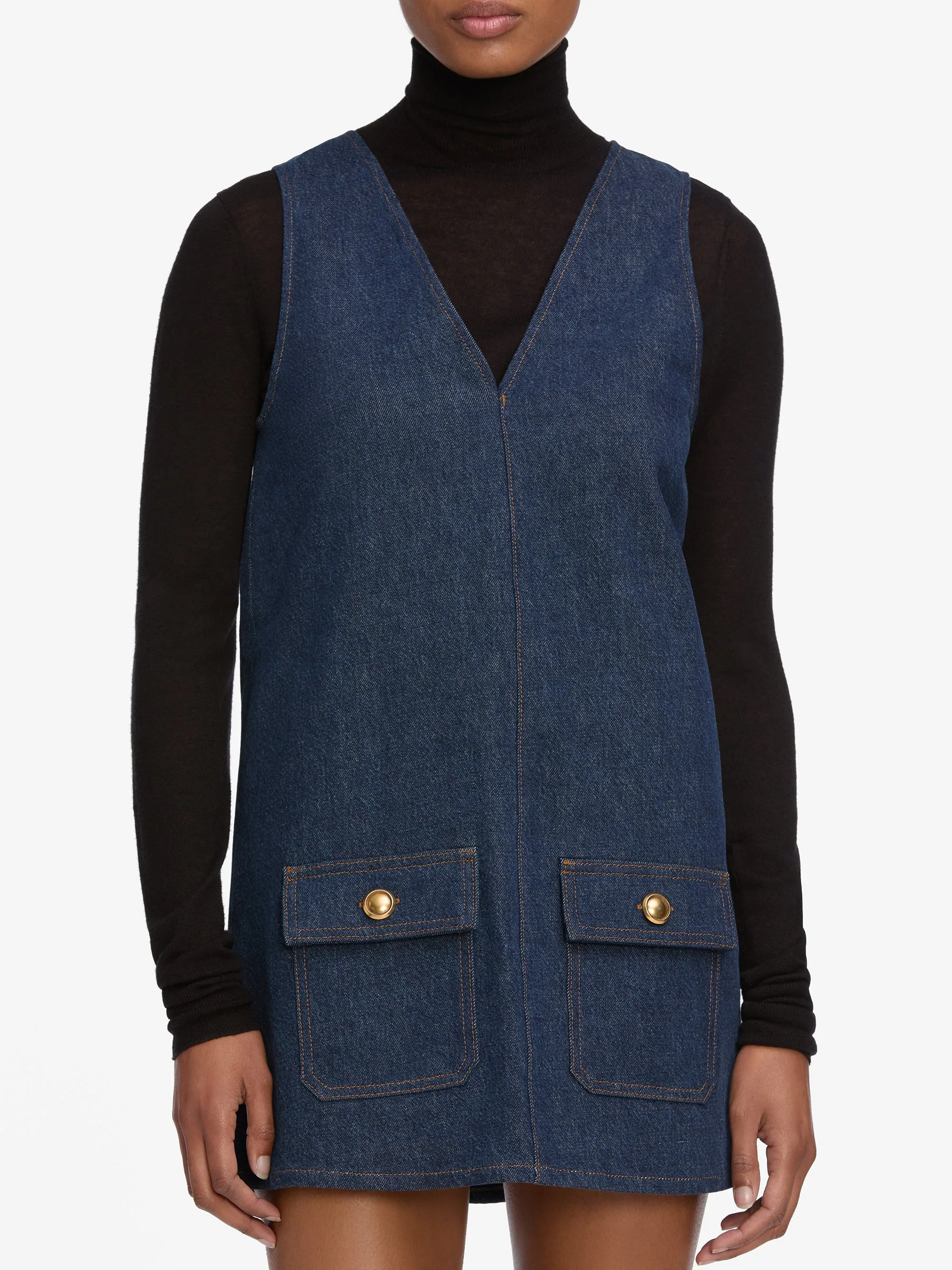 The Pinafore Dress -- Alchemy sold by Frame Denim product image thumbnail 3