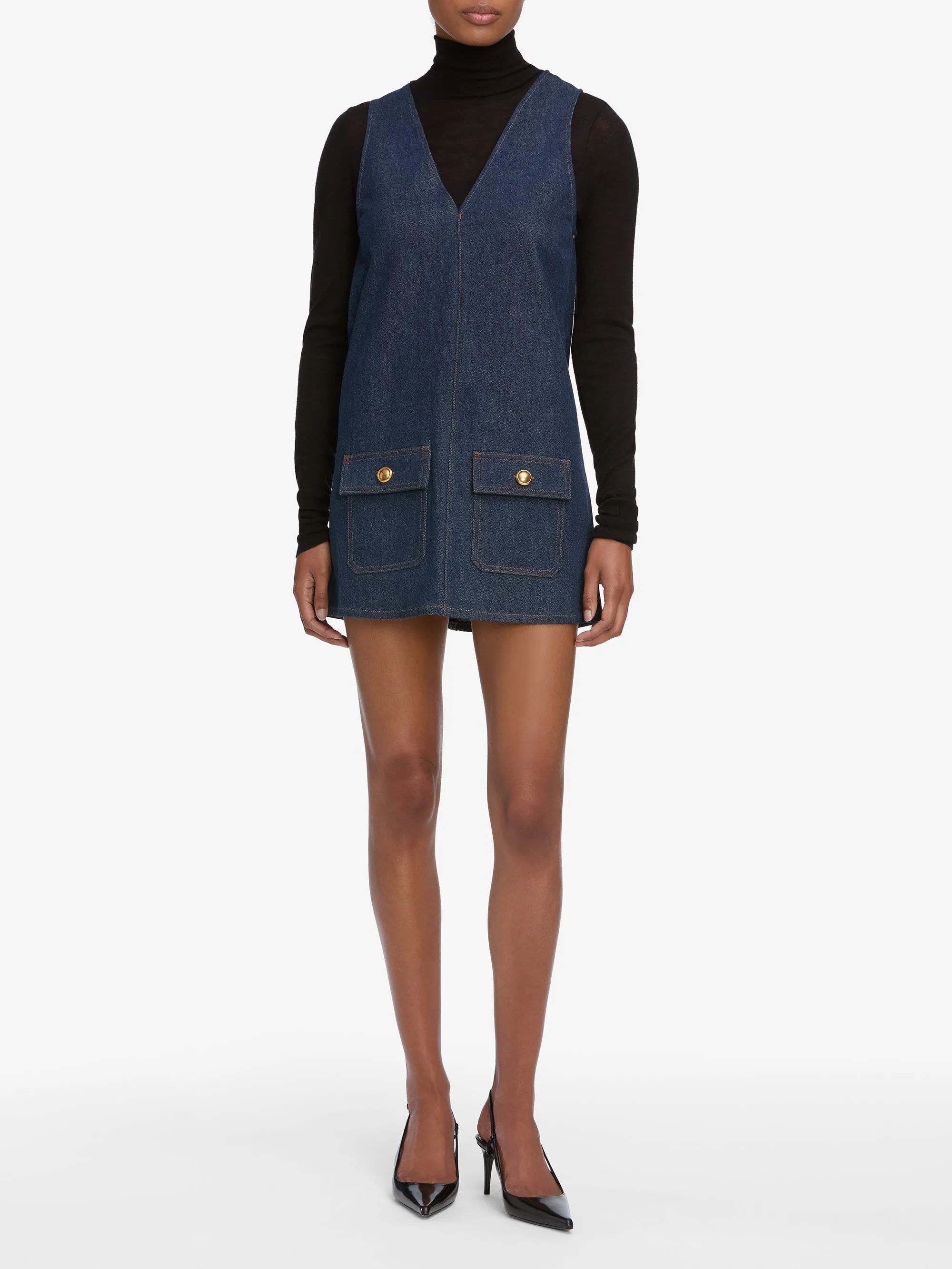 The Pinafore Dress -- Alchemy sold by Frame Denim product image thumbnail 2