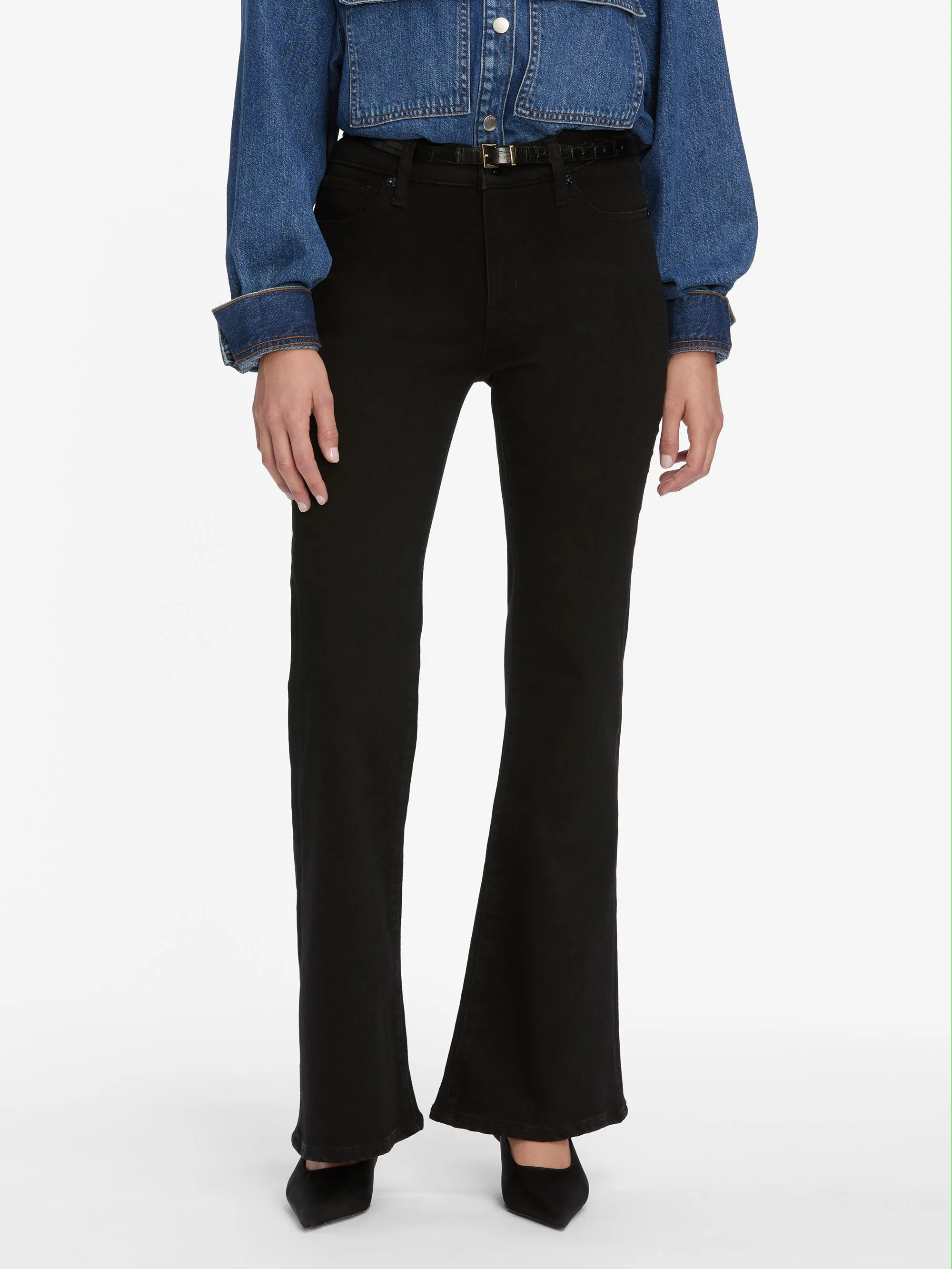 The Pixie Icon -- Black sold by Frame Denim product image thumbnail 3