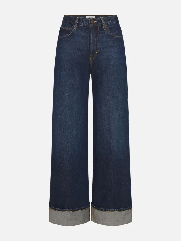 The Cuffed Wide -- Spencer sold by Frame Denim