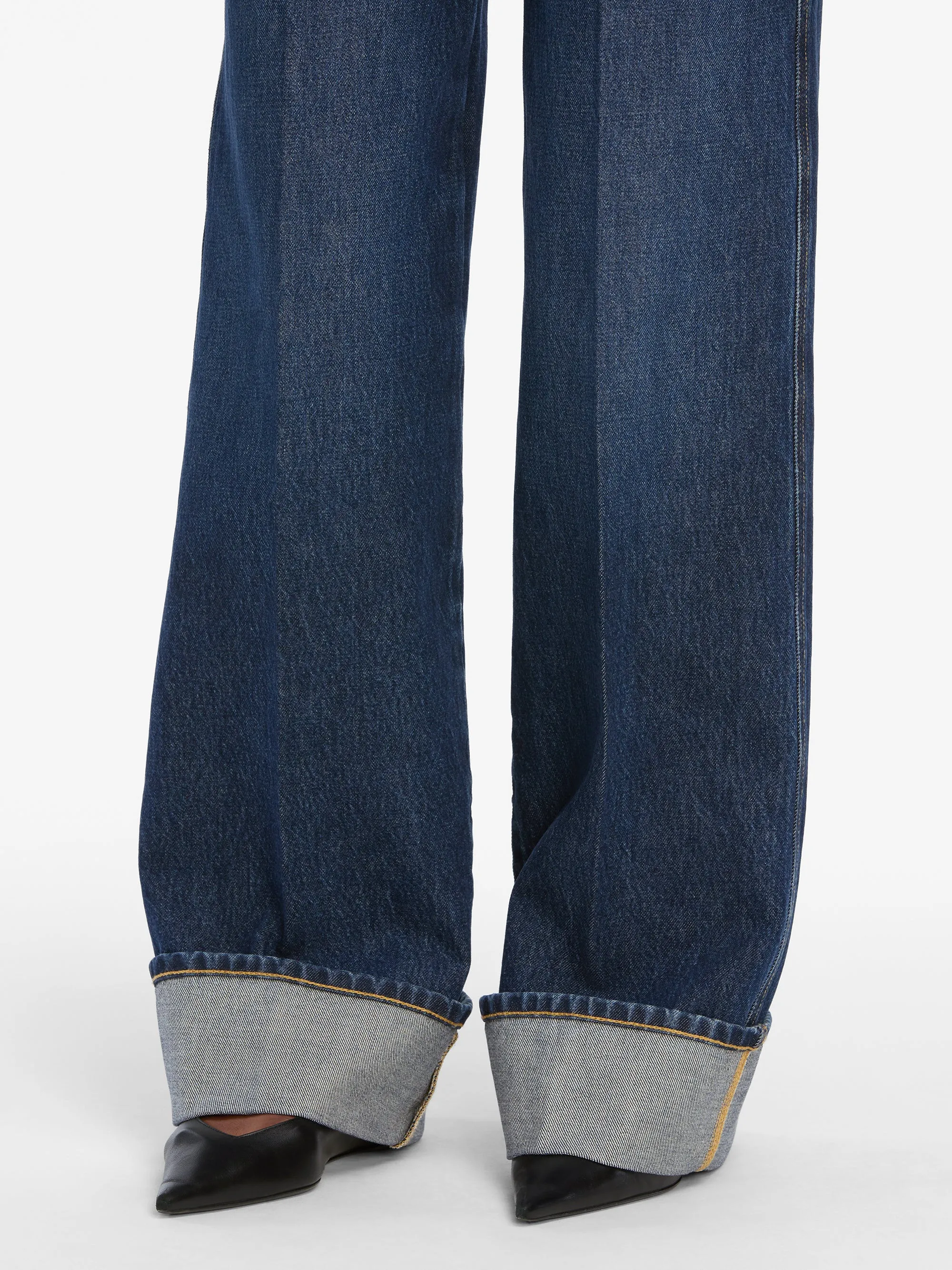 The Cuffed Wide -- Spencer sold by Frame Denim product image thumbnail 5