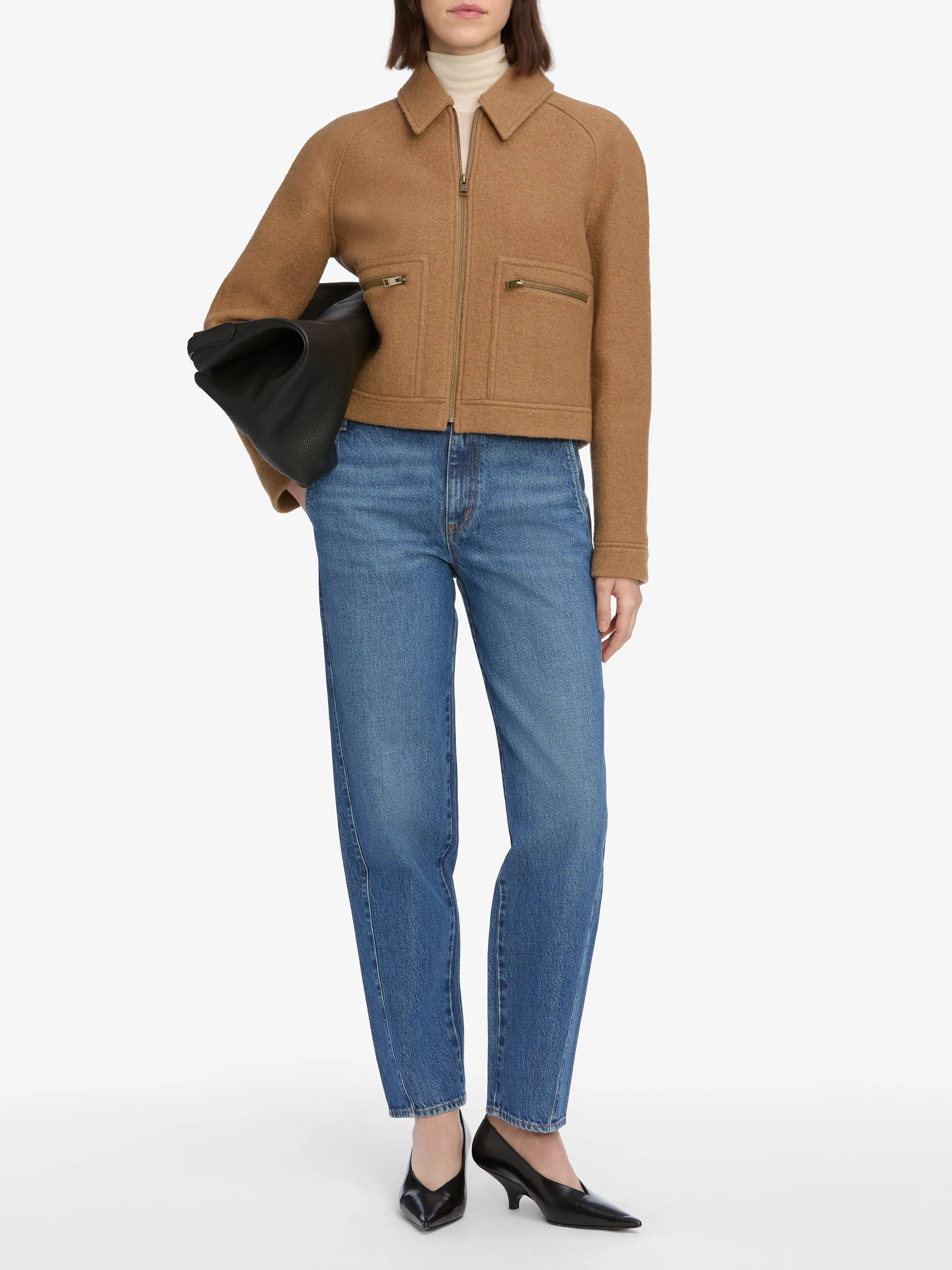 The Candle Trouser -- Swan sold by Frame Denim product image thumbnail 2