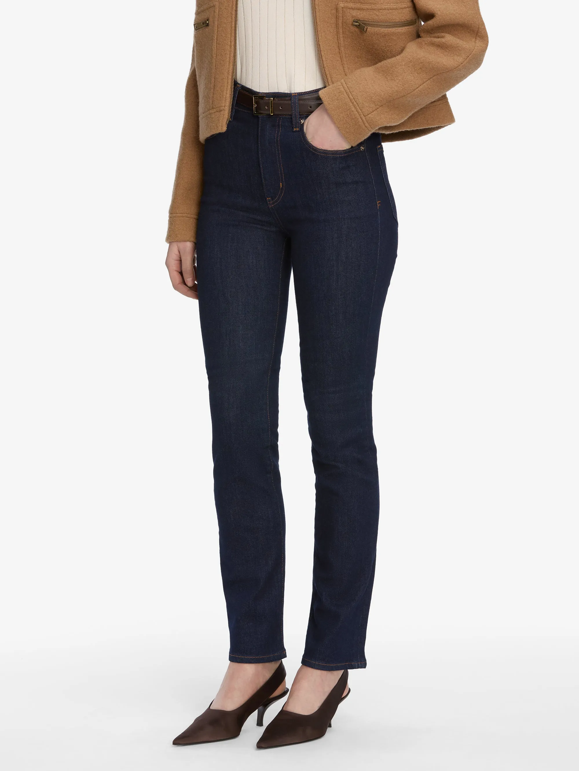 The Pencil -- Rinse sold by Frame Denim product image thumbnail 5