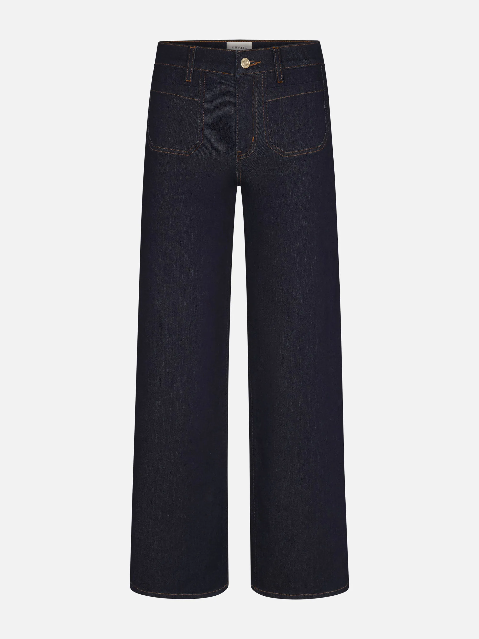 Le Slim Palazzo Modernist Pocket -- Rinse sold by Frame Denim