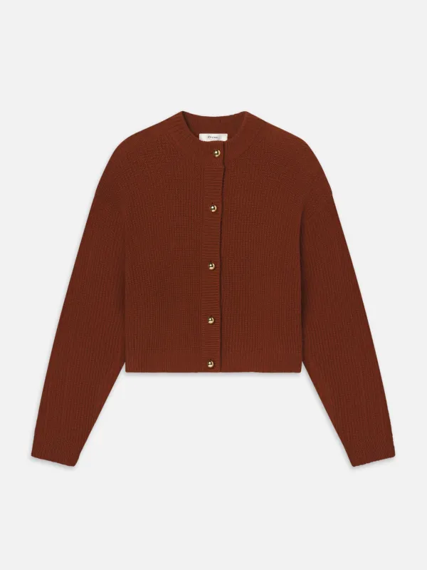The Femme Cardi -- Rust sold by Frame Denim