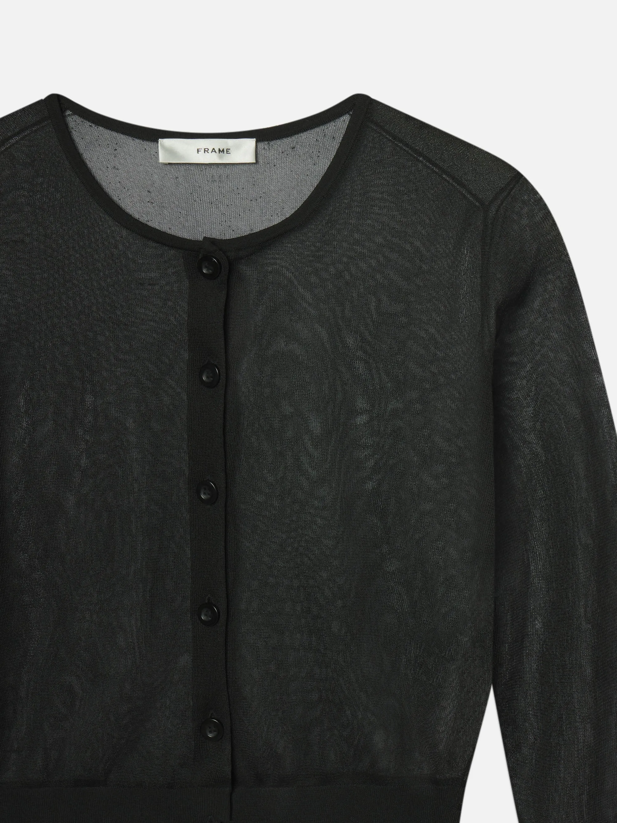 The Luxe Cardi -- Black sold by Frame Denim product image thumbnail 2