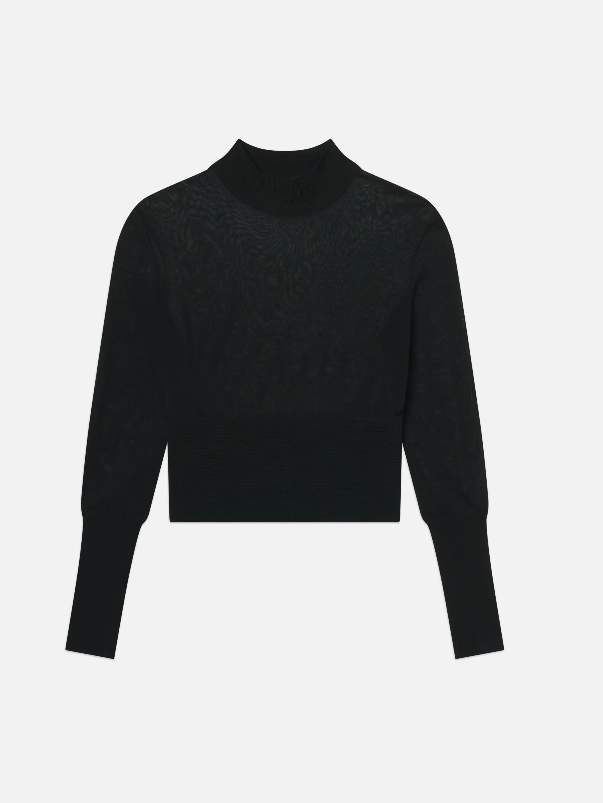 The Sleek Sweater -- Black sold by Frame Denim